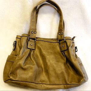 Tod’s leather large shoulder bag